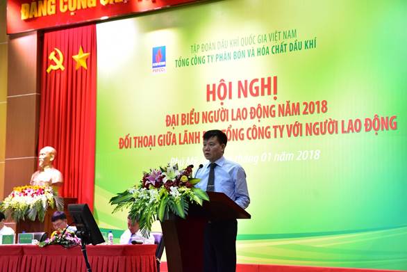 PVFCCo tổ chức “Hội nghị đại biểu người lao động, đối thoại giữa lãnh đạo Tổng công ty với người lao động” và “Hội nghị An toàn – Sức khỏe – Môi trường năm 2017”
