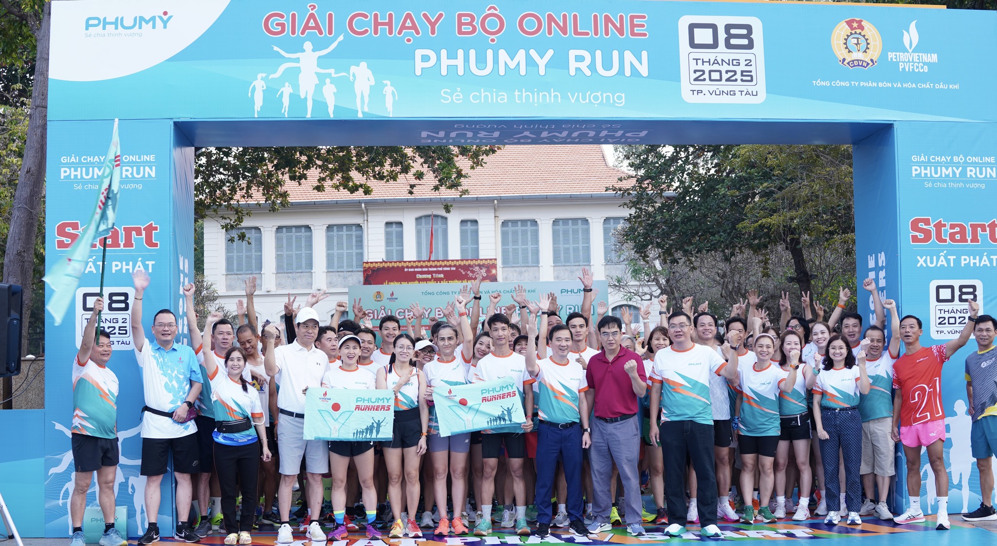 Khai mạc giải chạy bộ online “Phú Mỹ - Sẻ chia thịnh vượng”