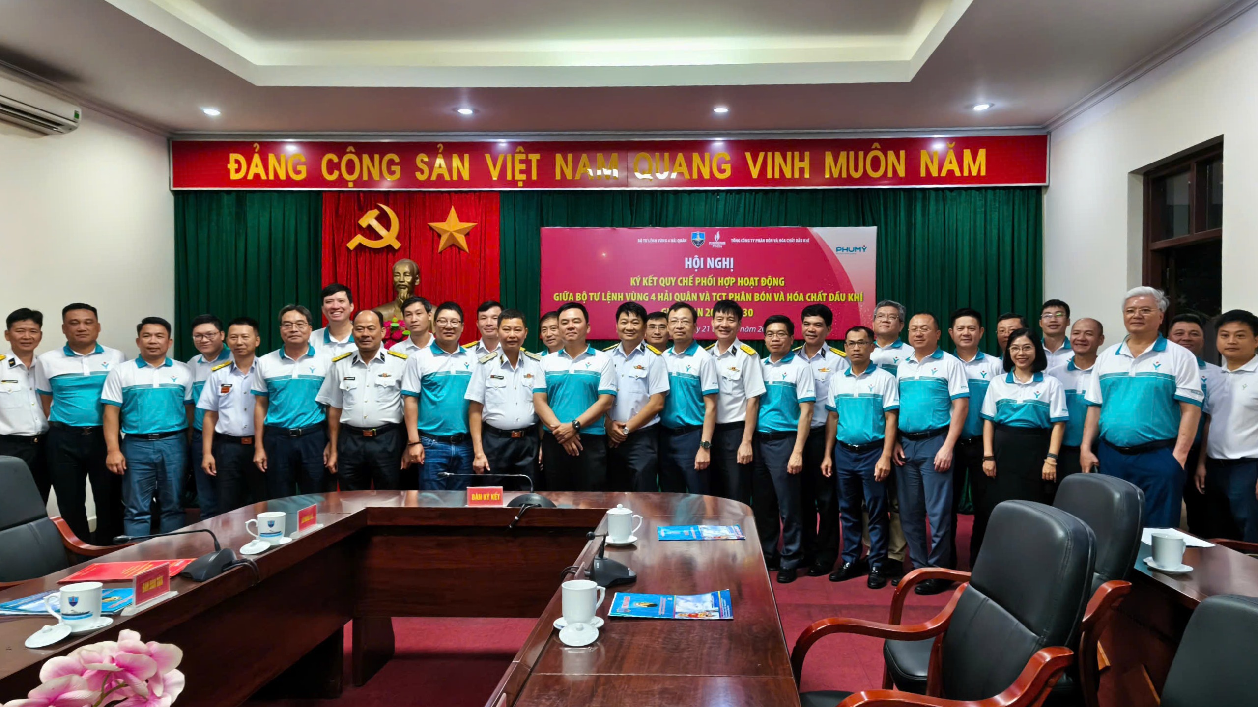 PVFCCo và Vùng 4 Hải quân ký kết quy chế hoạt động giai đoạn 2025 – 2030