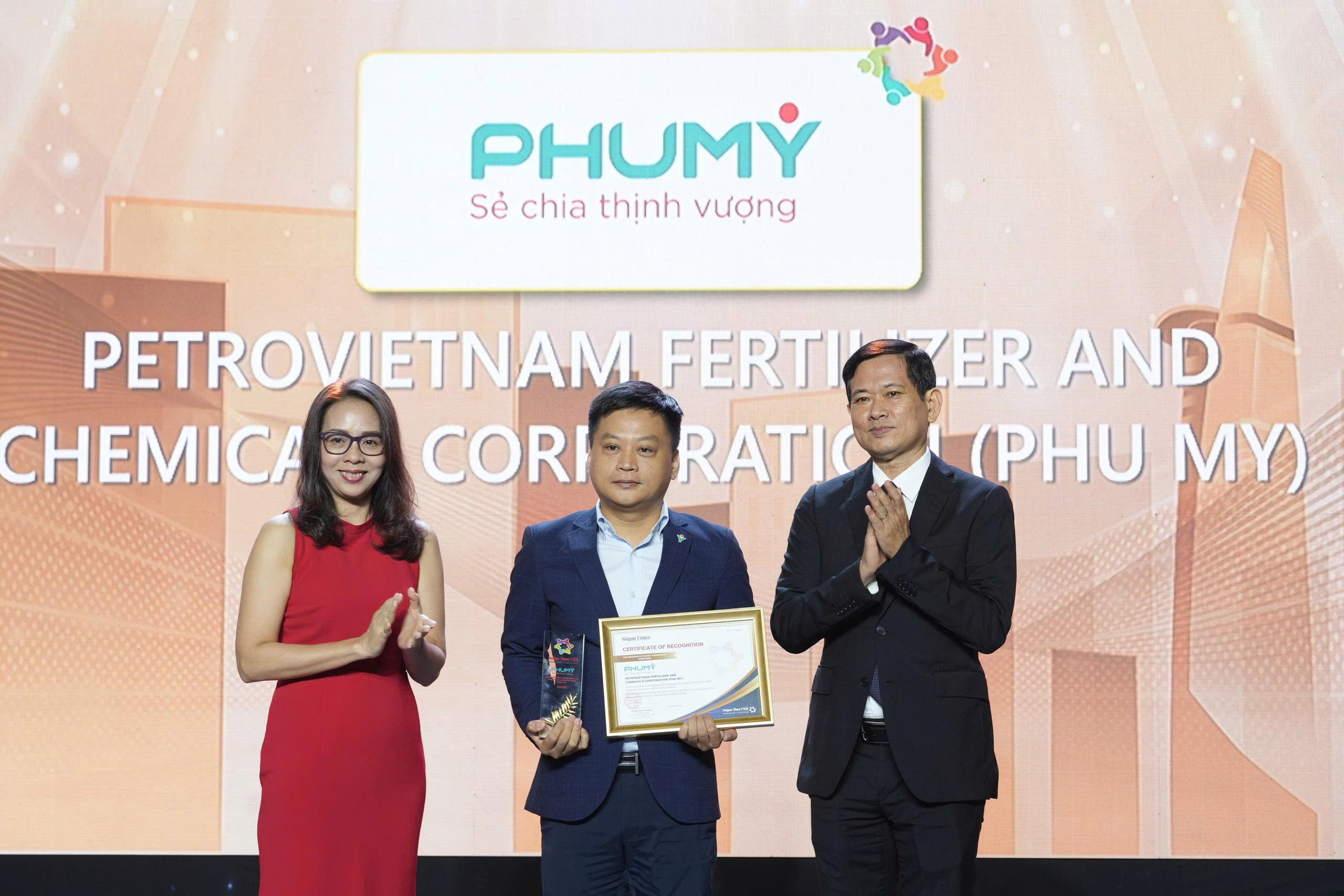 PVFCCo – Phú Mỹ lần thứ 5 liên tiếp được vinh danh "Doanh nghiệp vì cộng đồng"