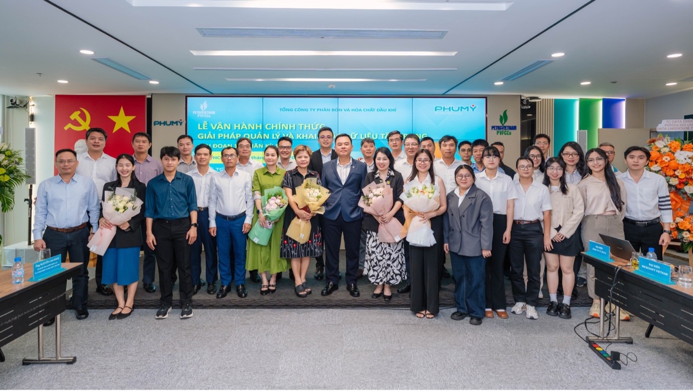 PVFCCo - Phu My Officially Launches "Data Lakehouse"