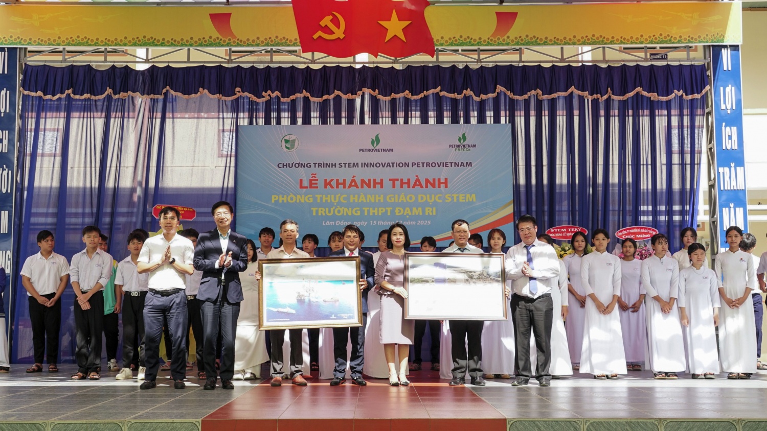 Petrovietnam STEM Innovation Lab at Dam Ri High School: Empowering Creativity and Scientific Research
