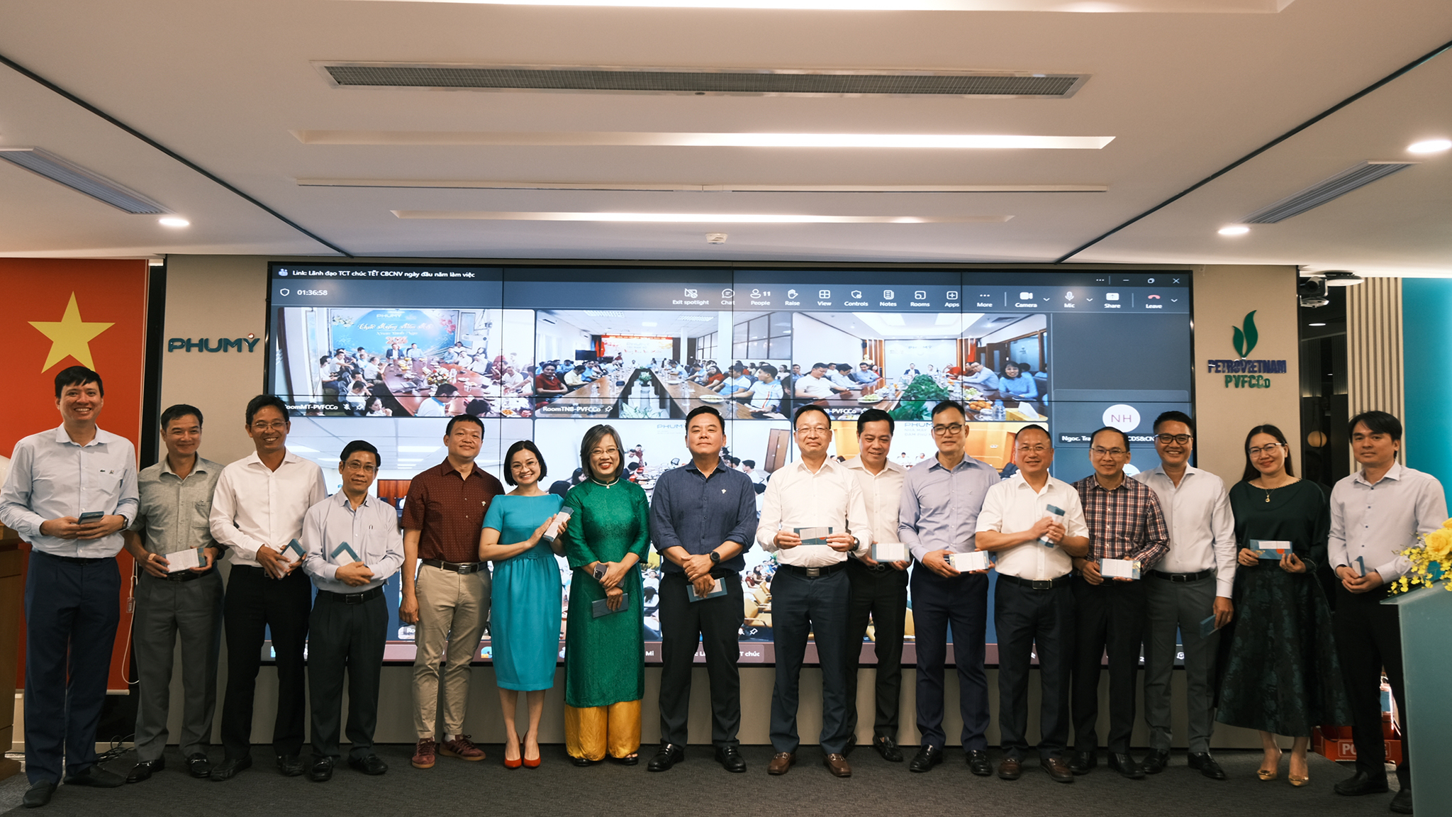 PVFCCo-Phú Mỹ tràn đầy quyết tâm và năng lượng cho năm Bính Ngọ 2026